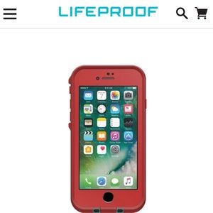 Lifeproof FRE iPhone 7 Case Red Flame